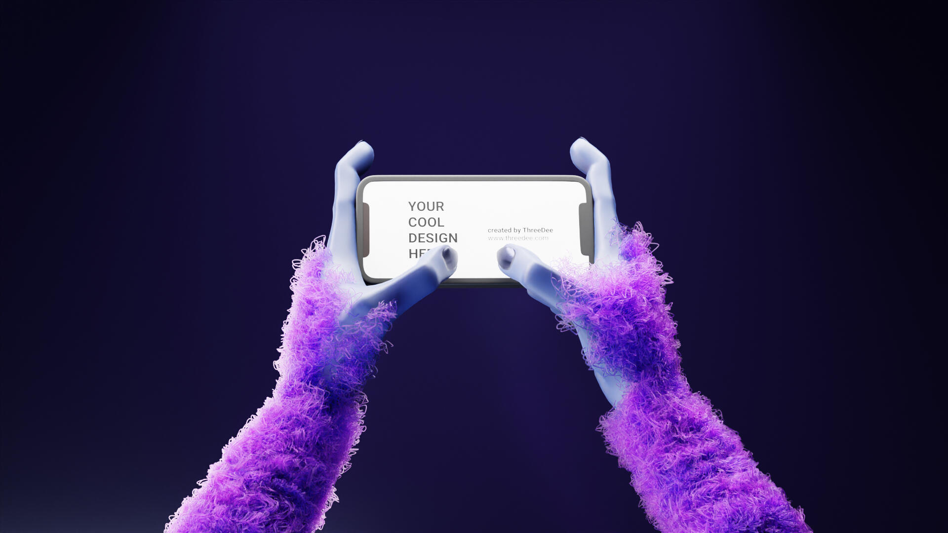 Handz Design Free 3D hand models illustrations | HANDZ